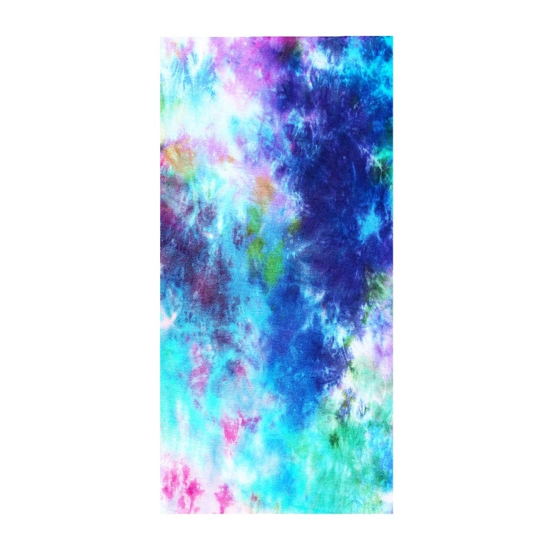 Microfiber Square Beach Towel with Tie-Dye 3D Digital Print | Beach Towels & Outdoor Accessories
