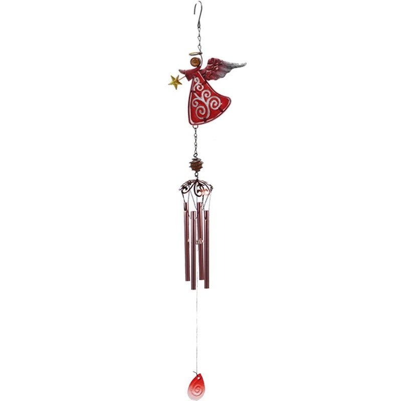 Whimsical Cartoon Metal Wind Chime Wall Decor|Home Decor & Garden