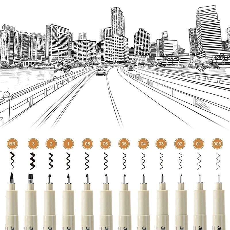 Solid Color Minimalist Gel Pen for Daily Use | Office Supplies