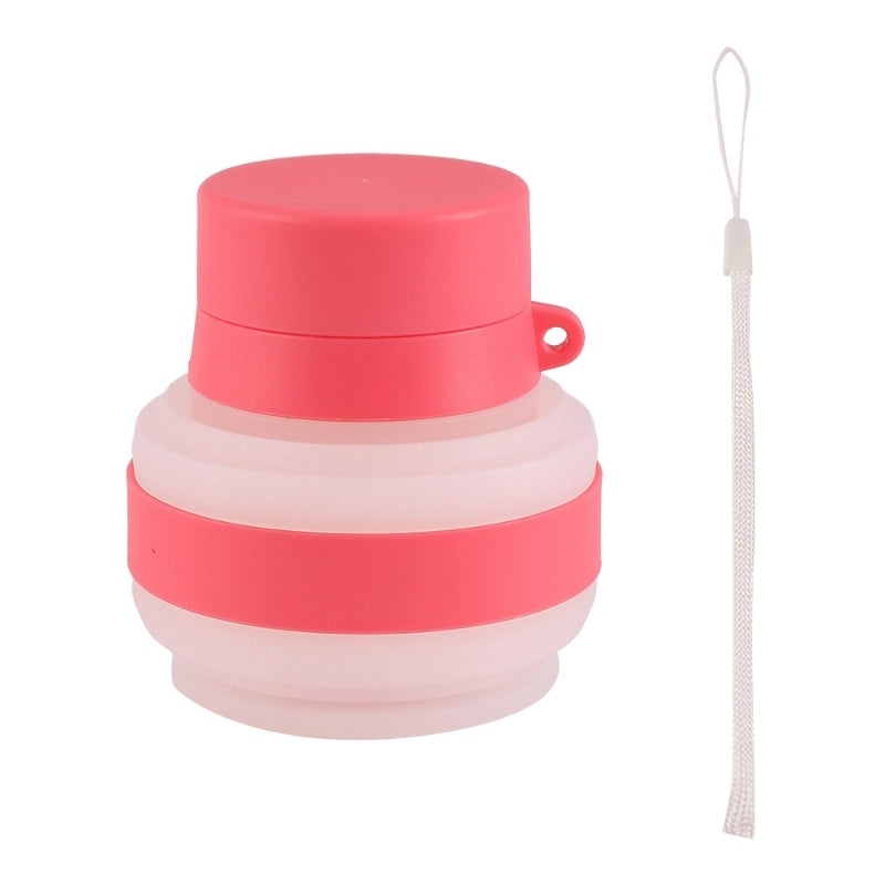 Stylish Single Solid Color Silicone Water Bottle for Everyday Use|Home & Kitchen Accessories