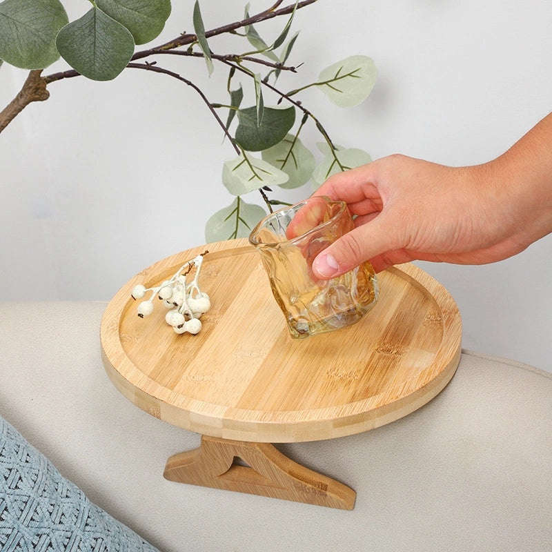 Retro Oval Wooden Tray for Home Decor | Home & Living Accessories