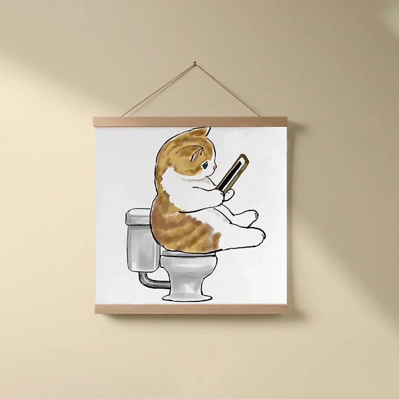 Adorable Cat-Themed Wall Decor for Home|Home Decor