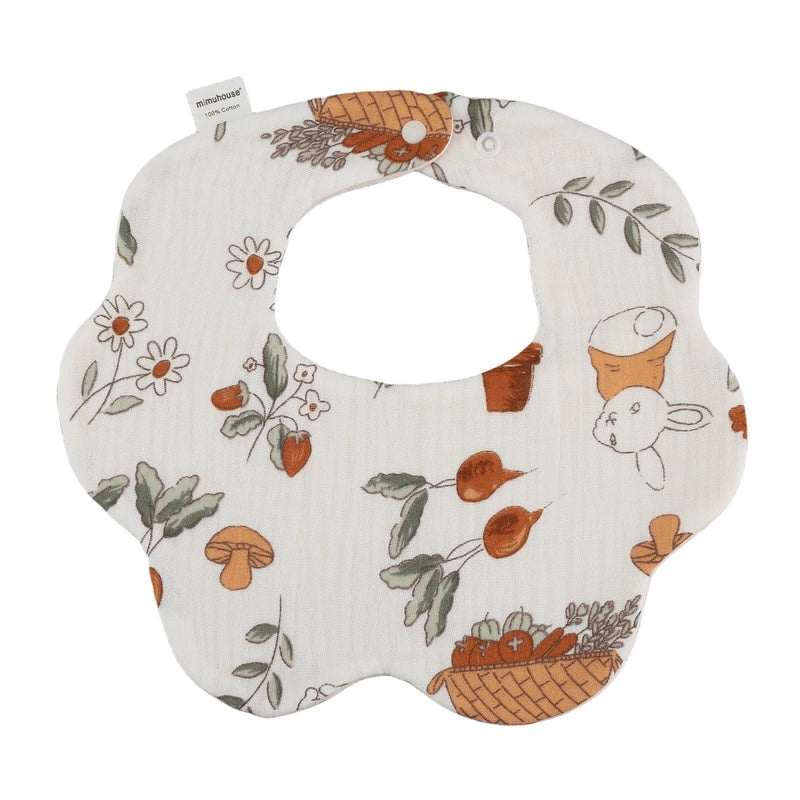 Adorable Animal Cherry Blossom Cotton Baby Burp Cloths Soft Infant Accessories|Baby Essentials