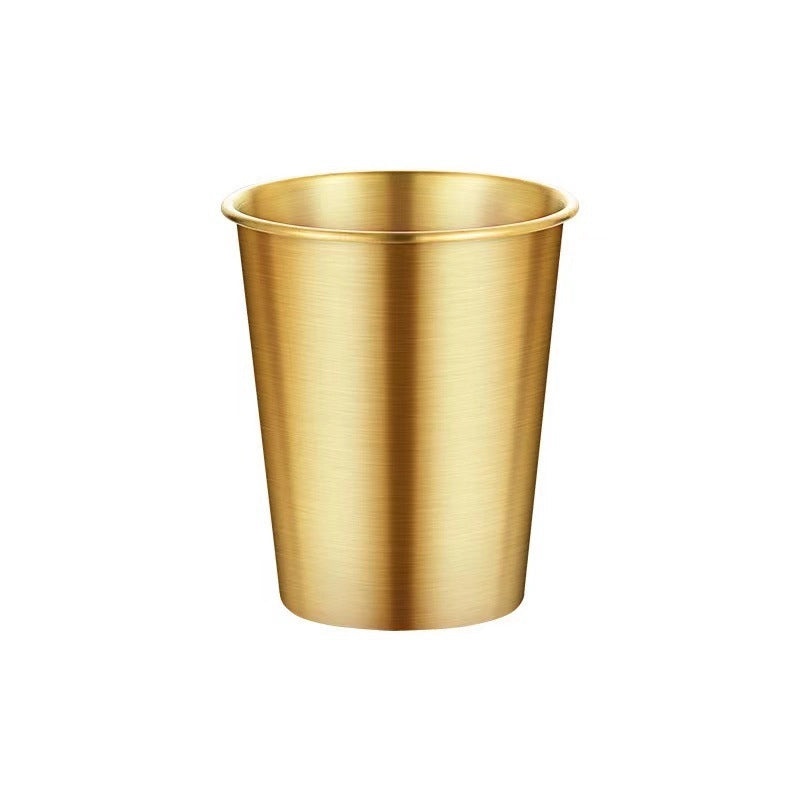 Industrial Style 304 Stainless Steel Beer Cup with Logo | Drinkware & Cups