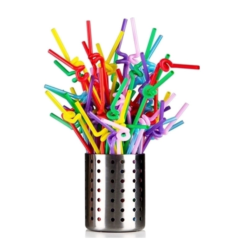 Stylish Solid Color Resin Straw Set for Daily Use|Drinkware Accessories