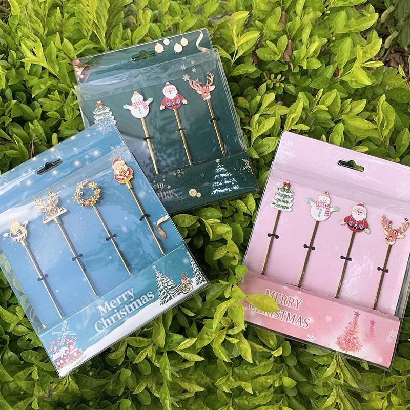 Festive Cartoon Stainless Steel Cutlery Set|Kitchen & Dining