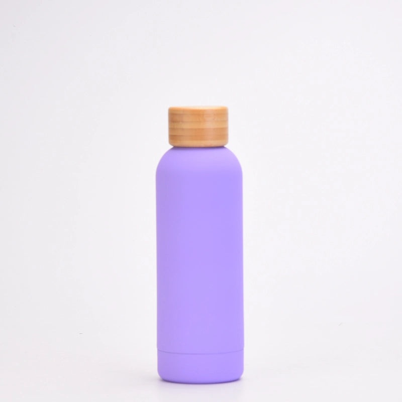304 Stainless Steel Insulated Sports Water Bottle with Bamboo Lid Large Capacity Portable | Sports & Outdoors