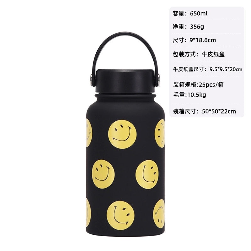 Stylish Cartoon Stainless Steel Water Bottles for Daily Use|Drinkware & Bottles