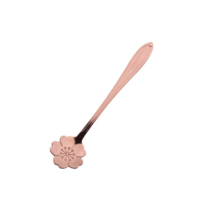 Vacation Floral Stainless Steel Spoon Single Piece | Kitchen & Dining Accessories