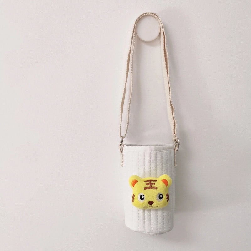 Adorable Bear Pattern Fabric Cup Sleeve 1pc | Drinkware Accessories