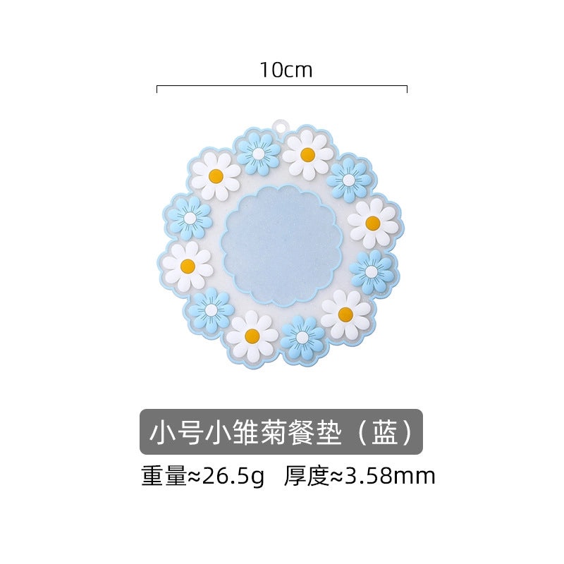 Rustic Floral PVC Placemat for Dining Table|Home & Kitchen Tableware