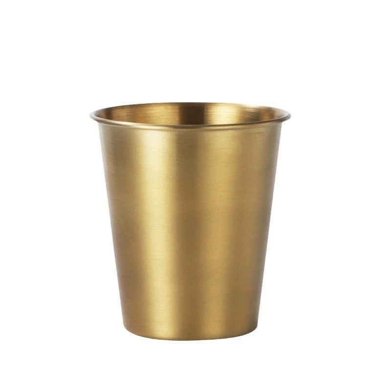 Industrial Style 304 Stainless Steel Beer Cup with Logo | Drinkware & Cups