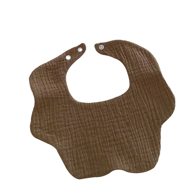 Cotton Baby Burp Cloths Solid Color Minimalist Design Soft Absorbent Baby Essentials|Baby Care Accessories