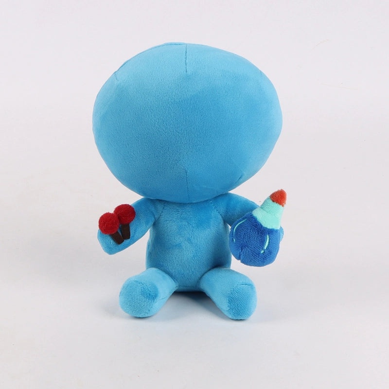 Green Fishing Cartoon Plush Toy Doll Cute Yellow Game Character Soft Stuffed Doll|Toys & Games Plush Dolls