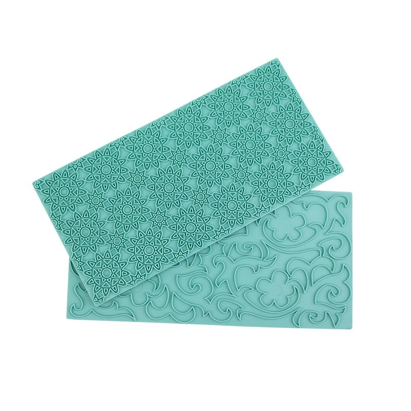 Sugar Cake Printing Mold Set 2PCS | Baking Tools & Accessories
