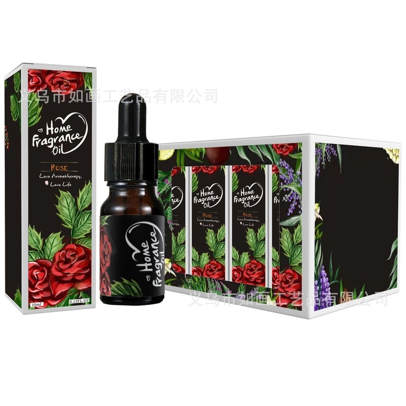 12 Essential Oils Set for Aromatherapy Diffuser - Relaxing Fragrance, 24 Flavors, Bedroom Soothing | Home & Living