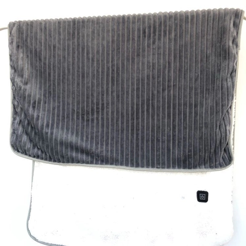 Wireless USB Heated Shawl Blanket Large Size Electric Leg Warmer with Power Bank | Heated Blankets & Shawls
