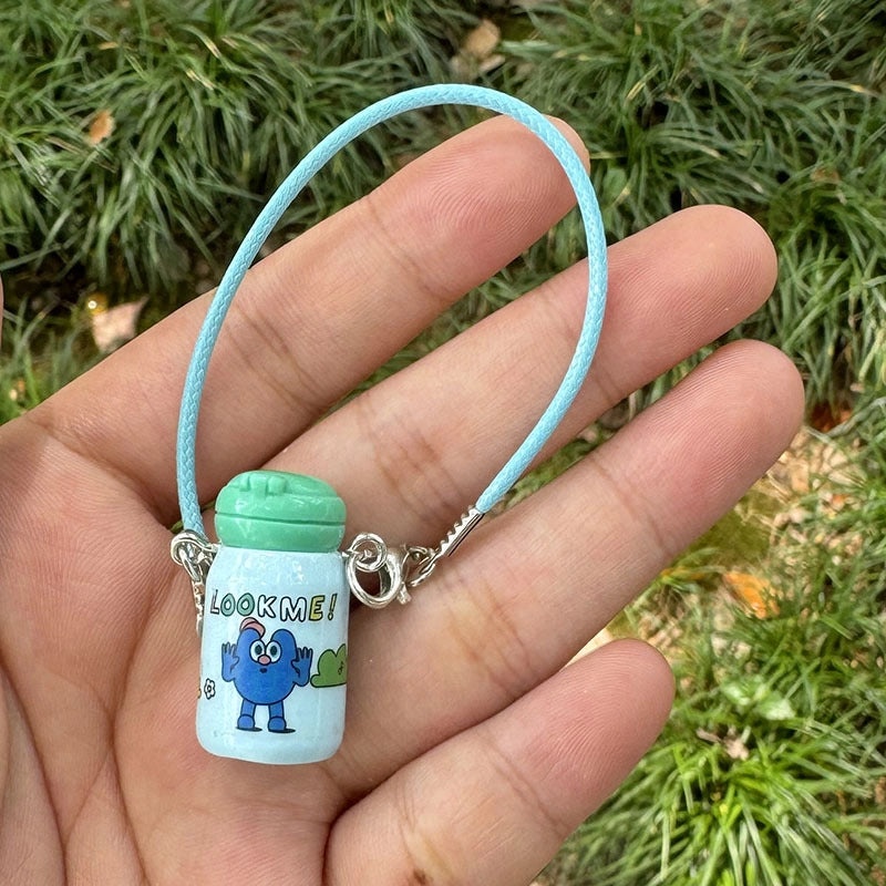 Mini Kettle Thermos Charm Small Bottle Pendant Cute Doll Accessory for DIY Jewelry | Jewelry Accessories