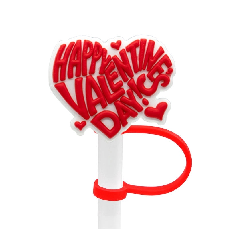 Cartoon Silicone Straw Caps for 8-10mm Straws | Personalized Drink Accessories