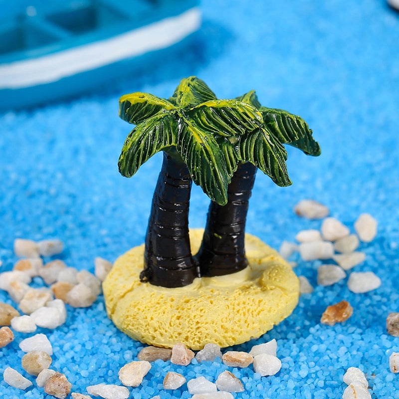 Marine Style Starfish and Ship Resin Ornaments for Home Decor|Home Decor & Accessories