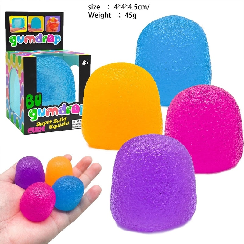 Solid Color Squishy Toy | Stress Relief Toys & Sensory Play