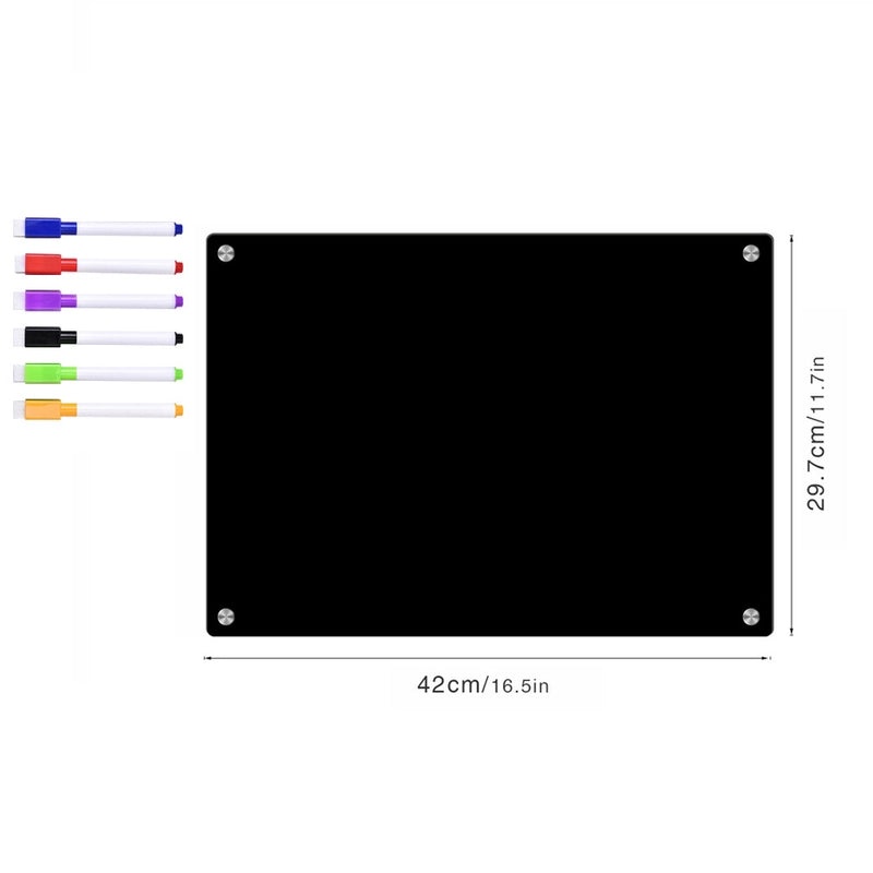 Minimalist Transparent Colored Resin Refrigerator Magnet | Home Decor