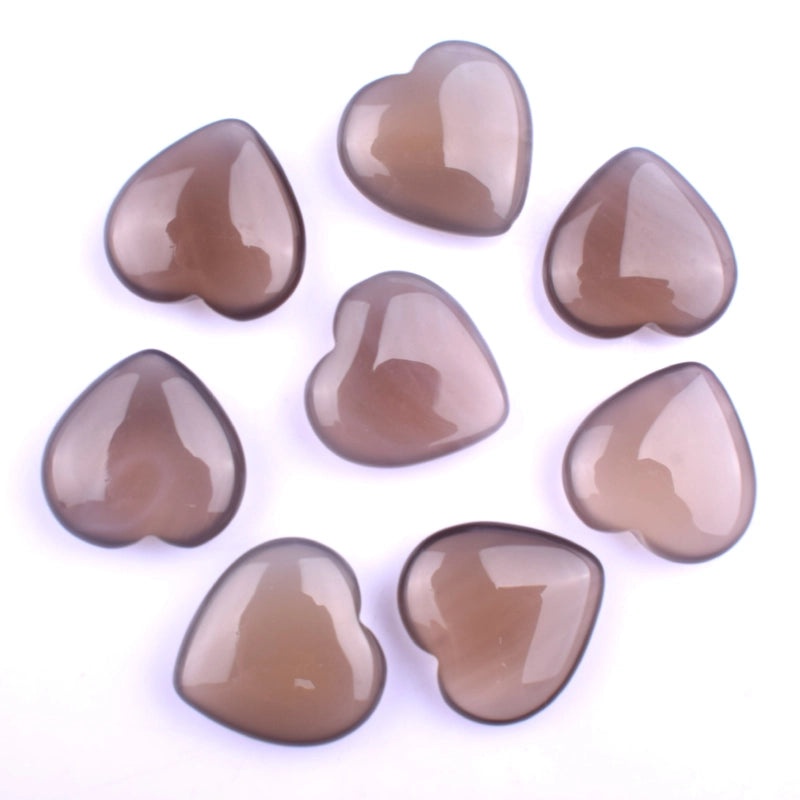 Pink 20mm Heart-Shaped Amethyst Crystal Ornament | Jewelry & Accessories