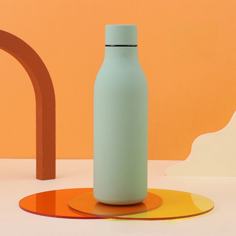 Stainless Steel Vacuum Coke Bottle Double Layer 304 Large Capacity Sports Water Cup|户外运动水杯