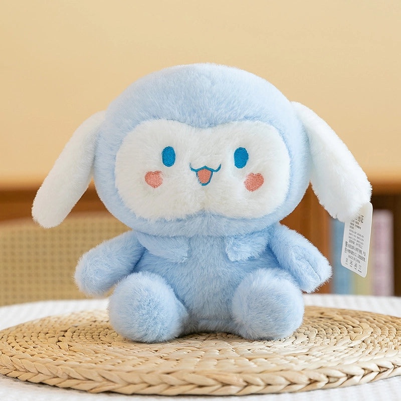 Cute Paradise Rab Plush Tote Bag Large Capacity Embroidered Shoulder Handbag|Bags & Accessories