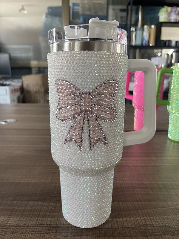 Stylish Cow Print Solid Color Stainless Steel Thermos Cup 304/201 Double Wall Insulated | Drinkware & Thermoses