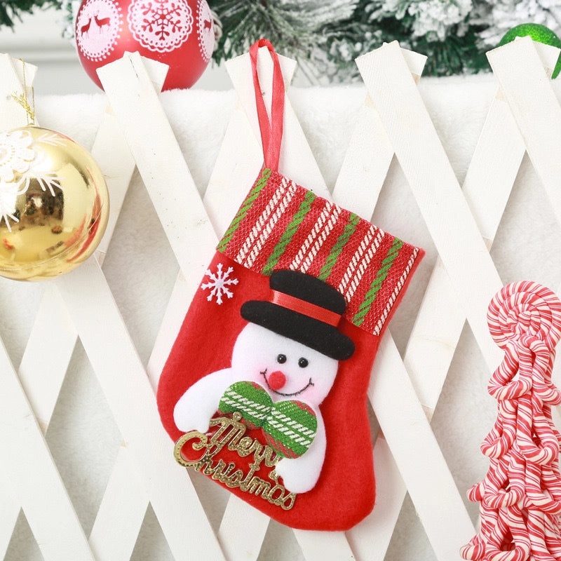 Christmas Gift Bag for Jewelry Candy Socks | Holiday Packaging & Decoration Accessories