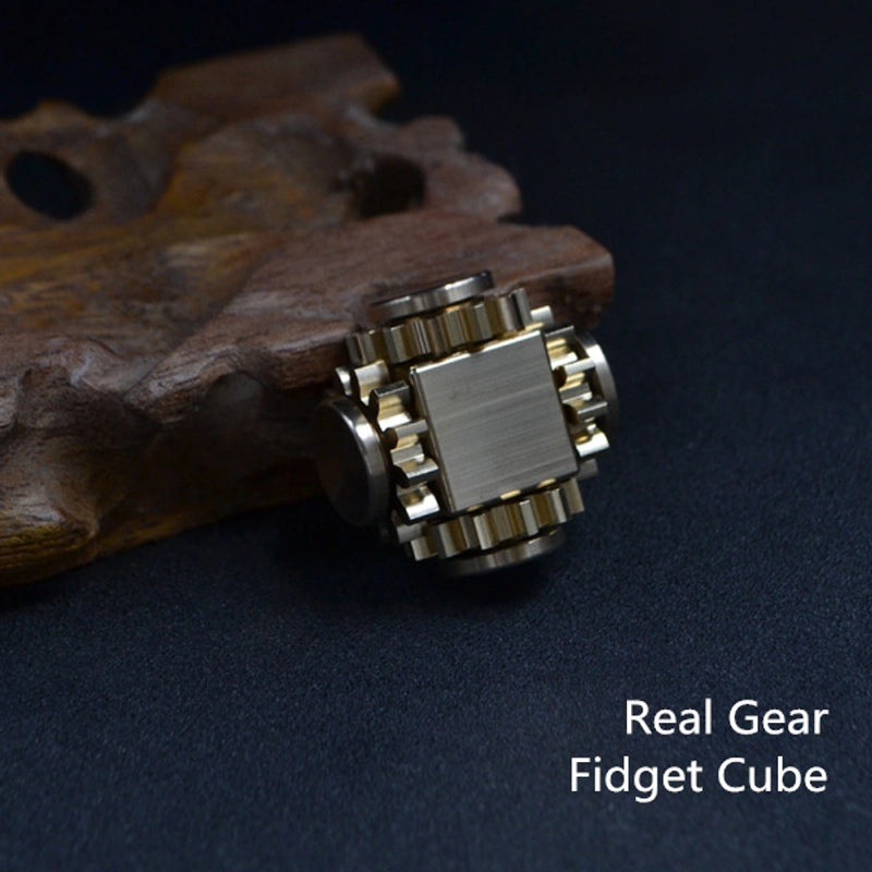Nine-Tooth Gear Fingertip Spinner Decompression Toy EDC | Fidget Spinners & Stress Relief Toys
