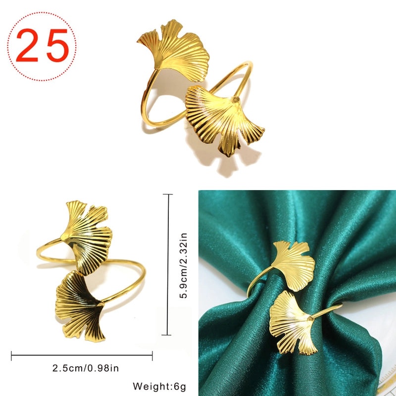 Stylish Geometric Metal Napkin Holder Single Piece|Home Decor & Kitchen Accessories