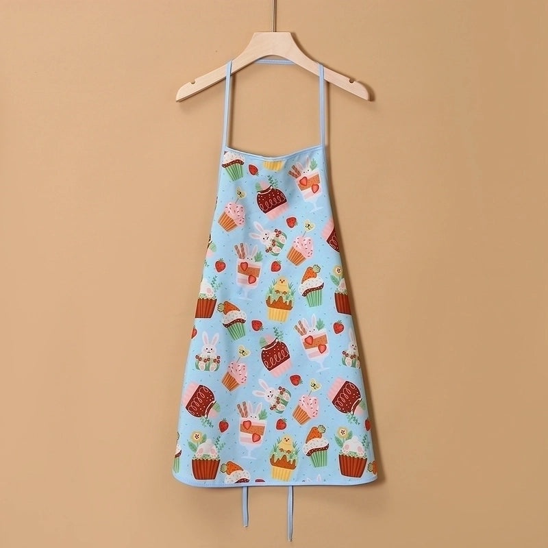 Fresh Cat Apron Decorations for Fabric Craft Printing | Kitchen Aprons & Party Props