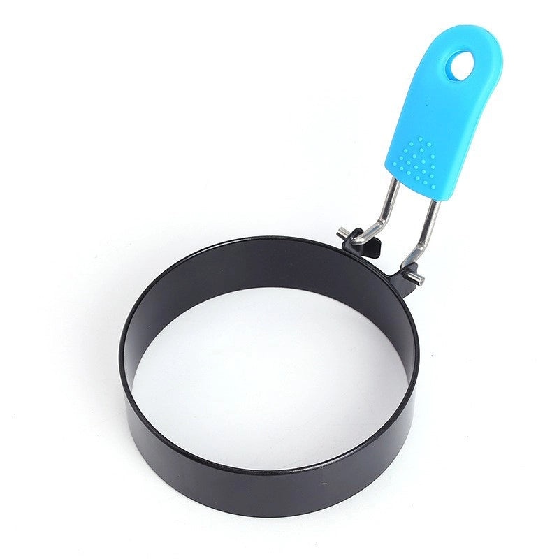 Stainless Steel Egg Mold Set Round and Heart Shapes for Fried Eggs Omelets Rice Balls DIY Kitchen Tool|Kitchen Gadgets