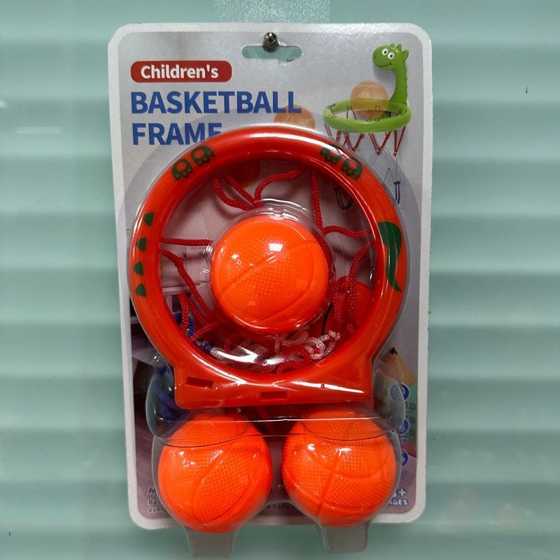 Cartoon Dinosaur Shark Orange Duck Basketball Bath Toy Set for Indoor Baby Shooting Games|Baby Bath Toys