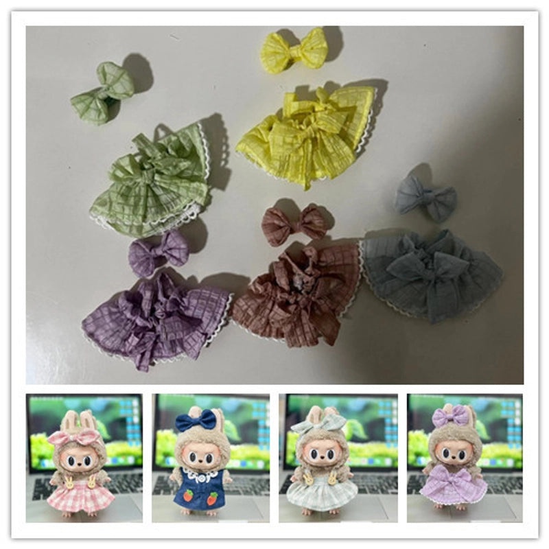 Cute 17cm Vinyl Plush Doll Clothes Set | Doll Clothes Accessories