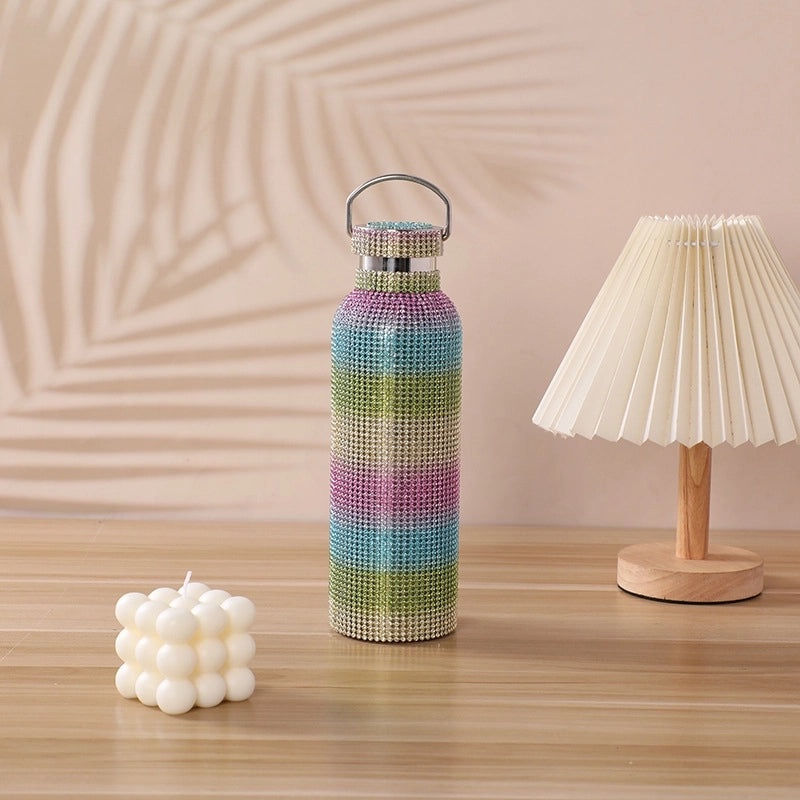 Stainless Steel Water Bottle Single Piece Casual Solid Color | Drinkware & Hydration
