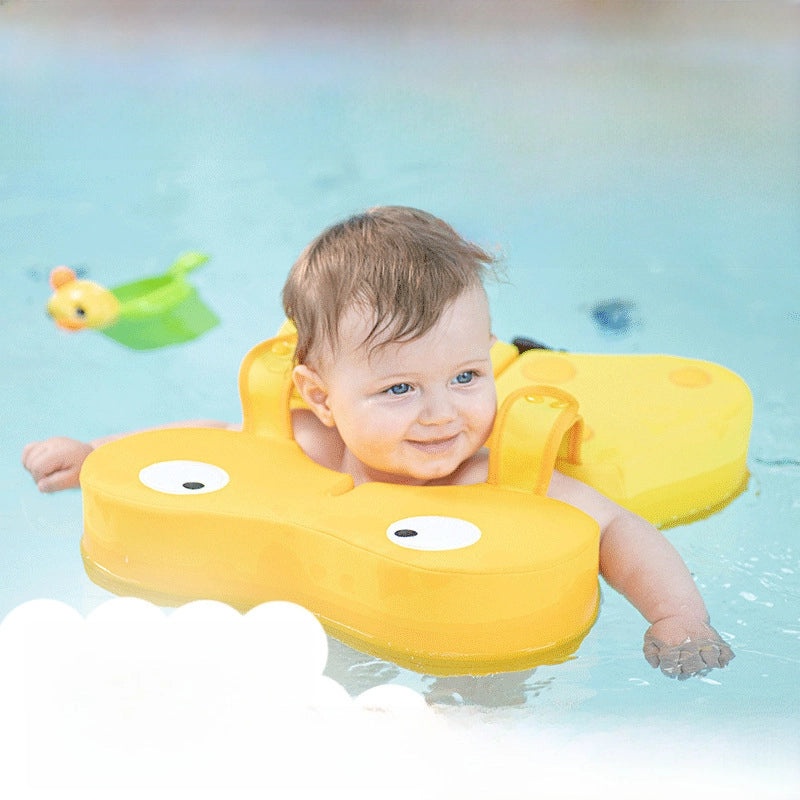 Xile Baby Swimming Ring for 0-3 Years Old, Inflatable-Free Underarm Support Infant Float | Baby Swimming Gear