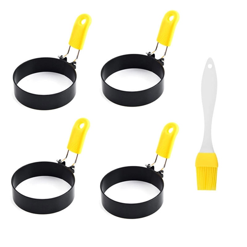 Minimalist Solid Color Iron Baking Mold Heart & Star Kitchen Tool