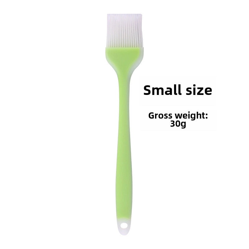 Silicone Oil Brush and Scraper for Baking One-piece Cake Cream Spatula Barbecue Brush Multipurpose Kitchen Tool|Kitchen Tools & Gadgets