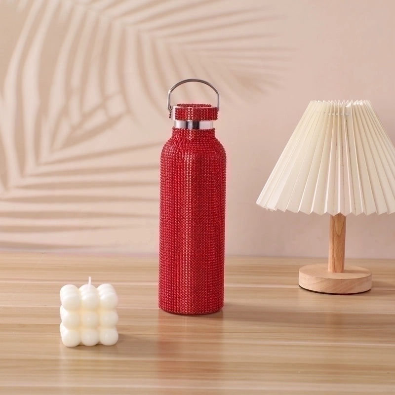 Stainless Steel Water Bottle Single Piece Casual Solid Color | Drinkware & Hydration