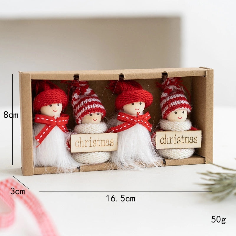 Christmas Cute Human Doll Hanging Ornaments for Holiday Party Decorations | Christmas Ornaments