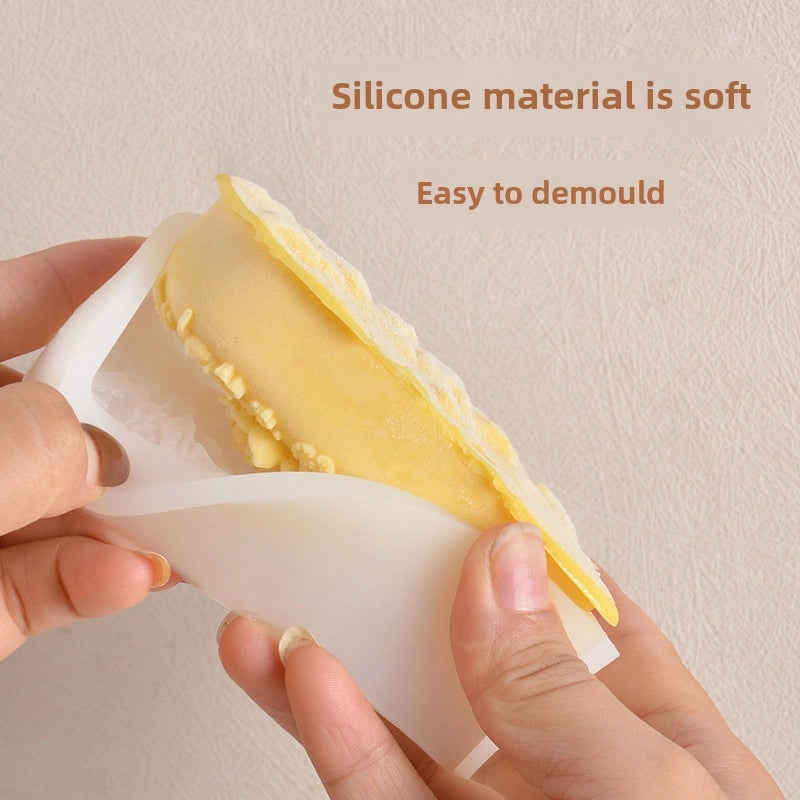 Sanxin Fanhua Silicone Ice Cream Mold Homemade Popsicle Maker Creative Grinding Tool for Scenic Spots|Kitchen & Dining Accessories