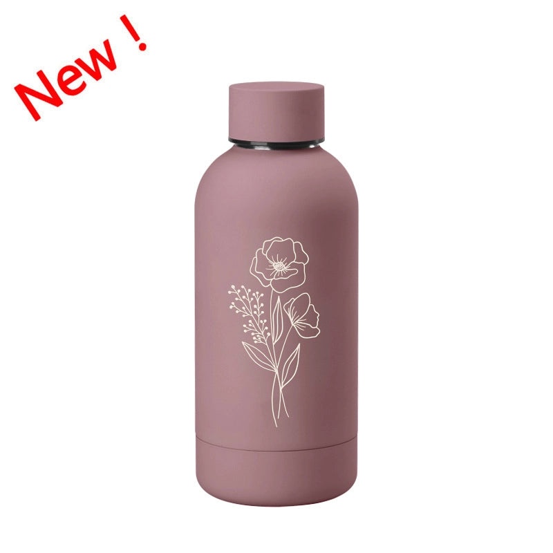 Cute Cartoon Star Stainless Steel Insulated Thermos Cup | Drinkware & Travel Mugs