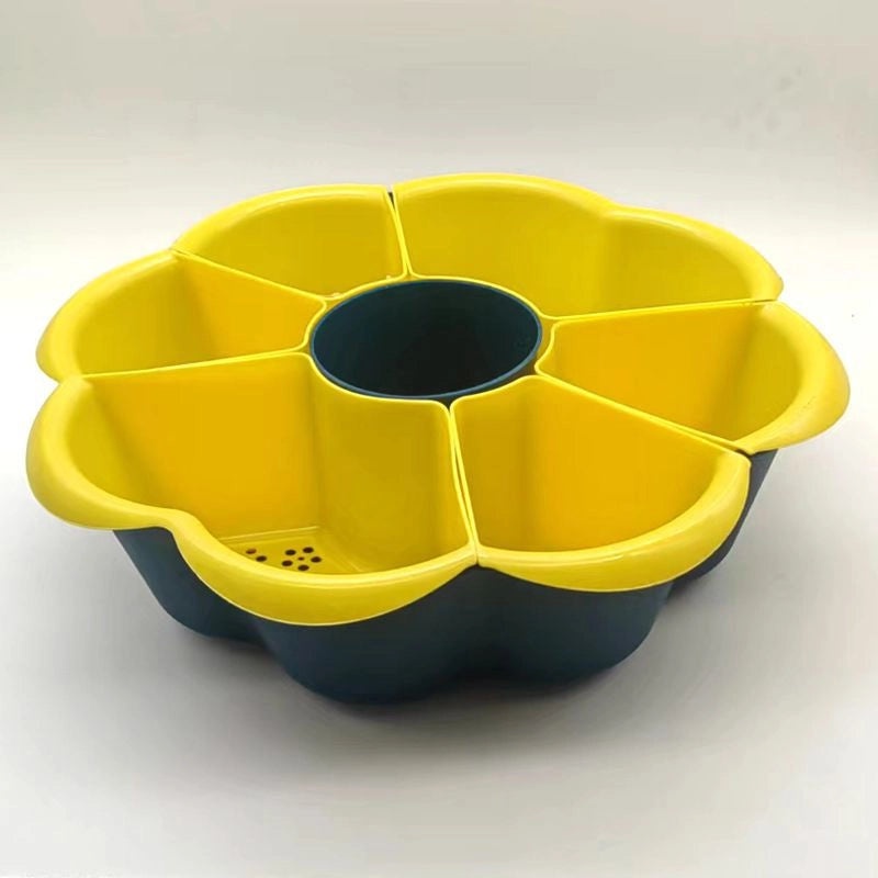 Junxin Multi-use Hot Pot Drying Basket Fruit Candy Nut Serving Tray Plastic Storage Plate|Kitchen Storage & Organization