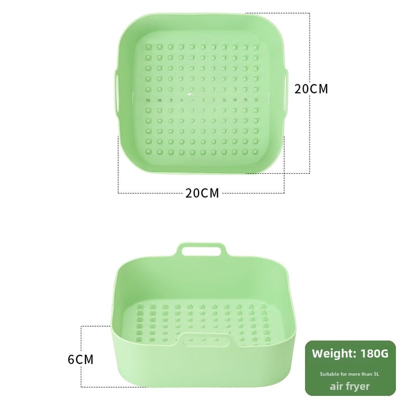 Silicone Air Fryer Cake Mold Round Cup DIY Baking Plate Mafen Cup Non-stick Silicone Pad|Kitchen & Dining Bakeware