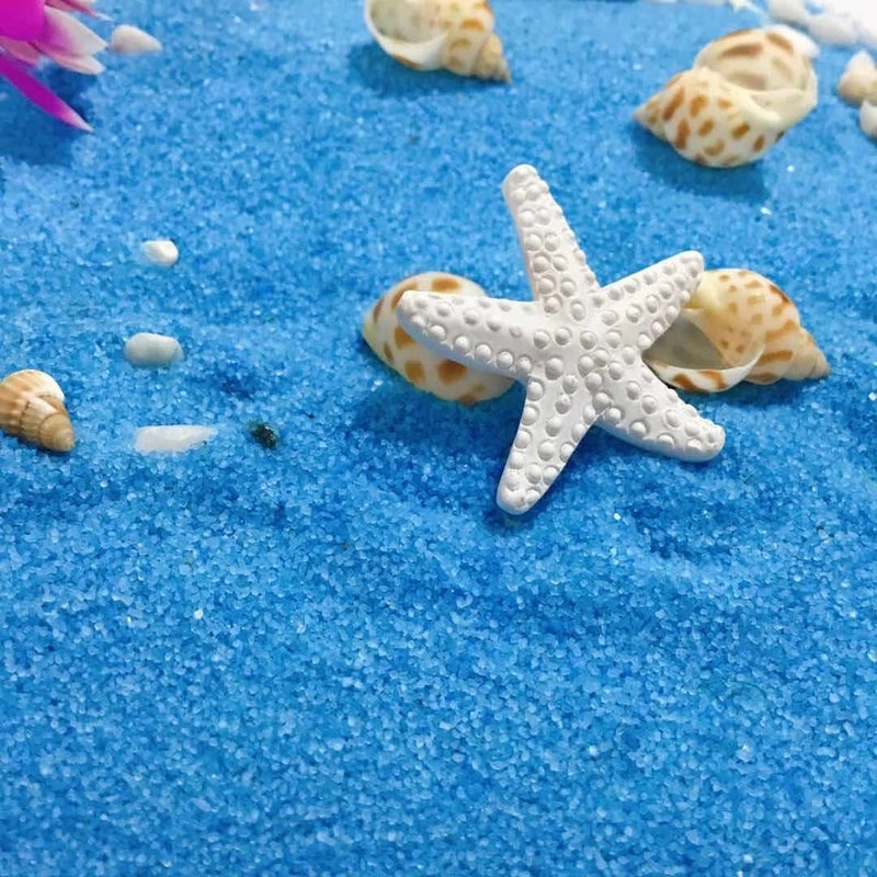 Minimalist Starfish and Seahorse Resin Ornaments for Casual Home Decor|Home Decor Ornaments