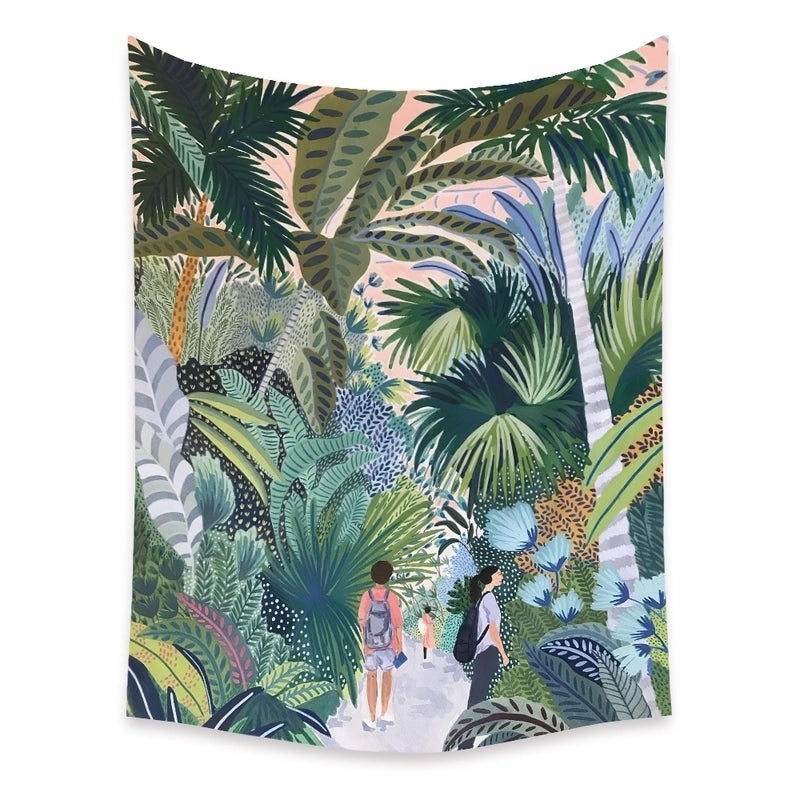 Stylish Comic Art Tapestry Wall Hanging Background Cloth | Home Decor & Wall Art