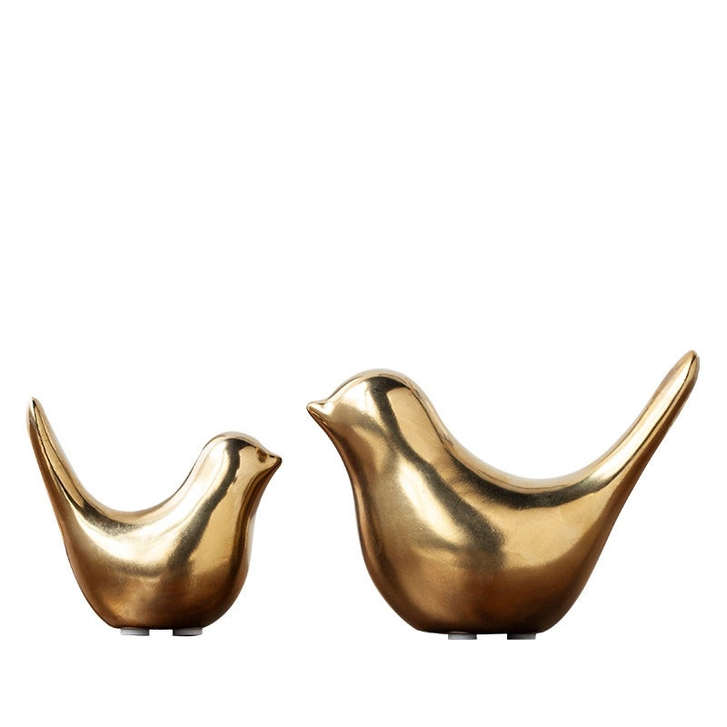 Nordic Minimalist Ceramic Bird Abstract Sculpture for Home Decor|Home Decorations